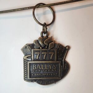 Vintage Bally's Las Vegas Keychain